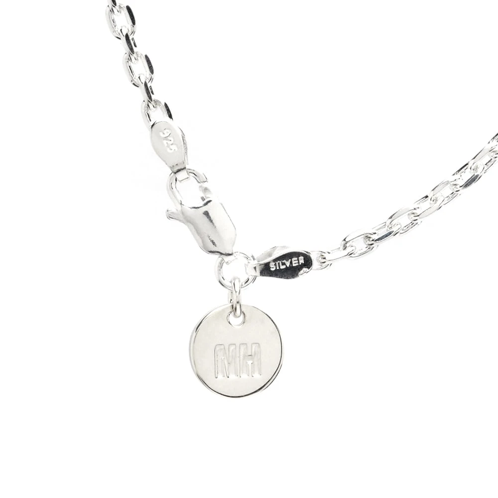 Neighborhood Silver Safety Pin Necklace - Image 3