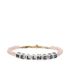 Sporty & Rich Wellness Pearl & Bead Bracelet