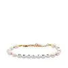 Sporty & Rich Healthy Pearl & Bead Bracelet