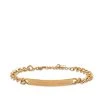 Sporty & Rich Classic Logo Curb Chain Bracelet