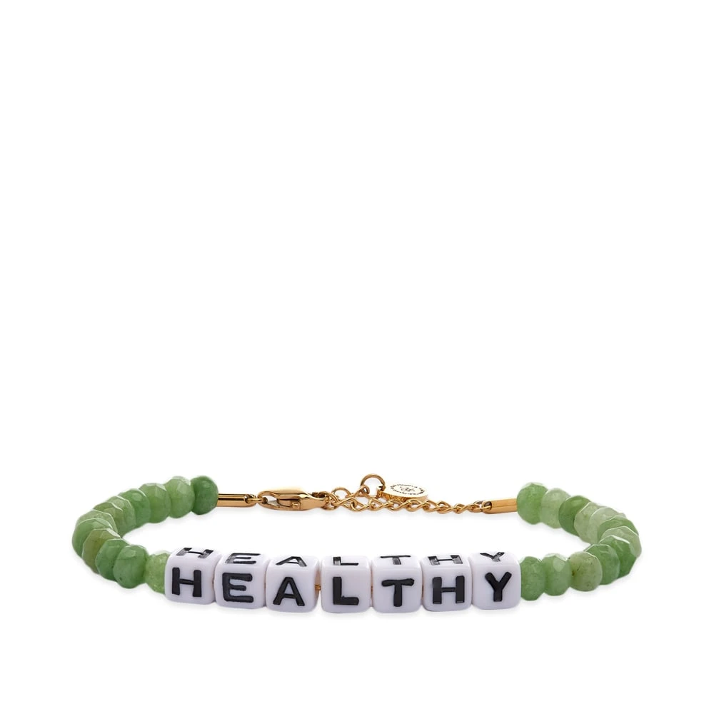Sporty & Rich Healthy Pearl & Bead Bracelet