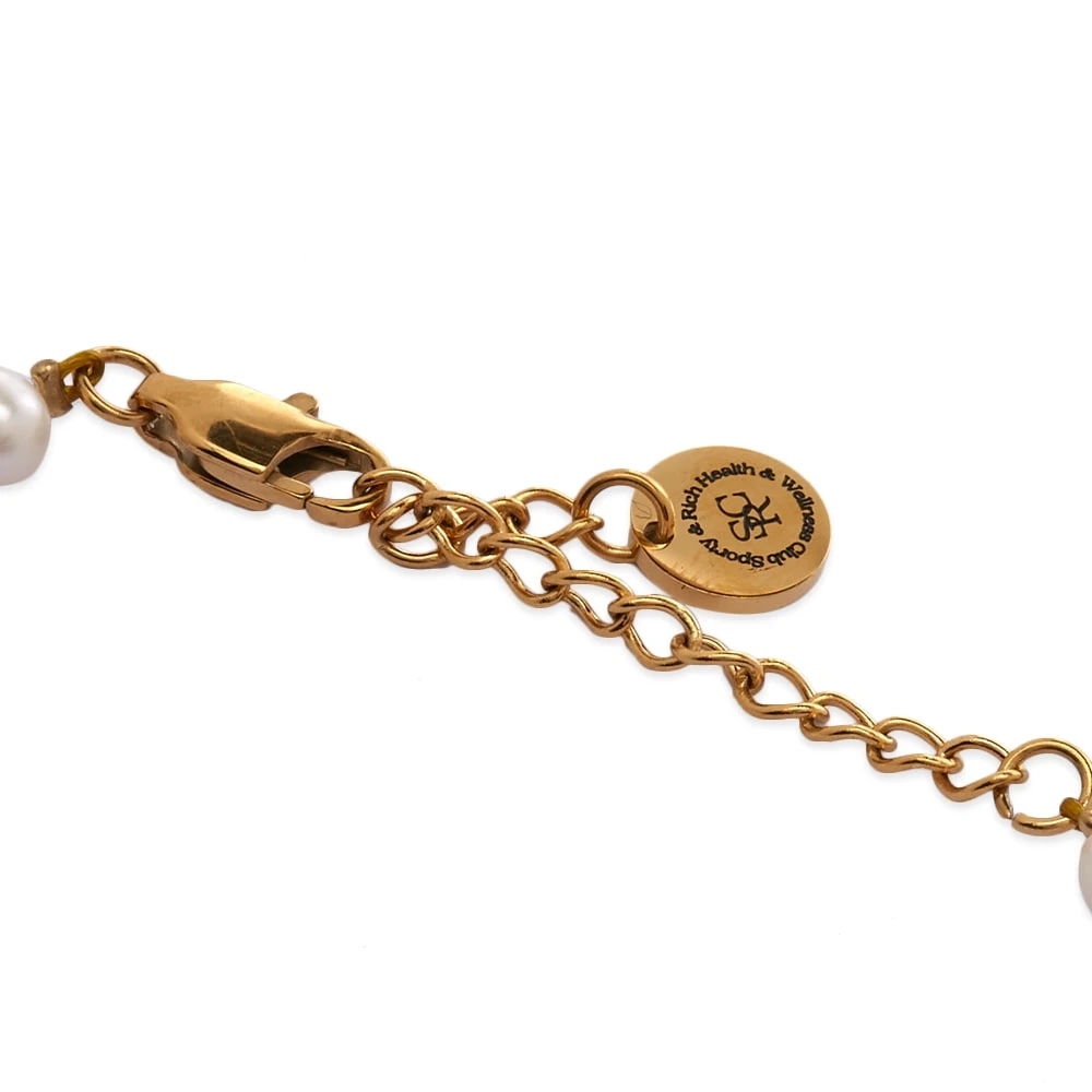 Sporty & Rich Wellness Pearl & Bead Bracelet - Image 2