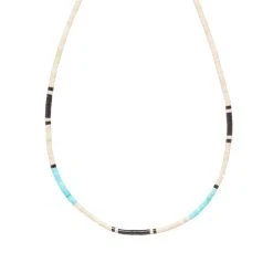 Mikia Heishi Beaded Necklace