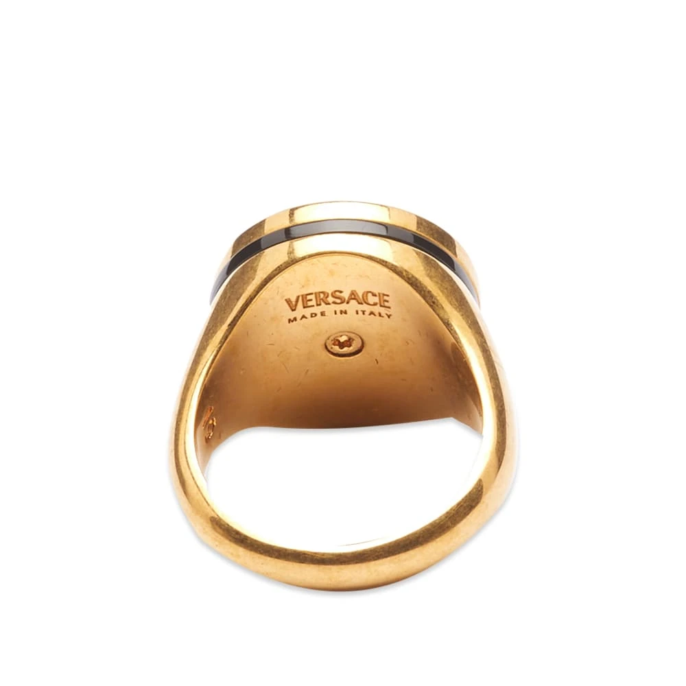 Versace Medusa Head Signet Ring - Image 2