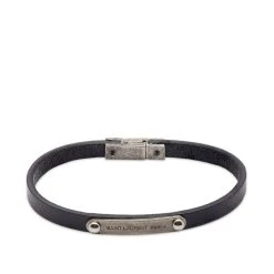 Saint Laurent Saint Laurent Logo Tag Bracelet