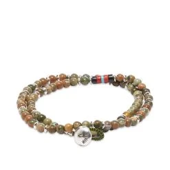 Mikia Stone Double-Wrap Bracelet