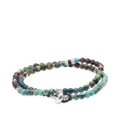 Mikia Stone Double-Wrap Bracelet