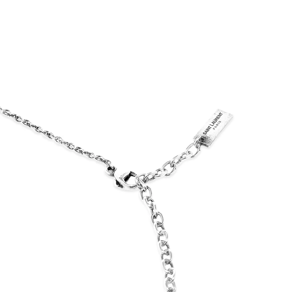 Saint Laurent Collier Pendant Necklace - Image 3