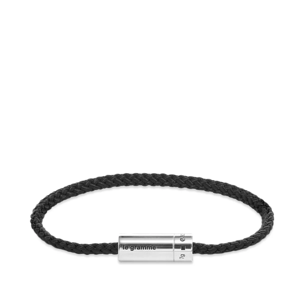 Le Gramme Nato Cable Bracelet