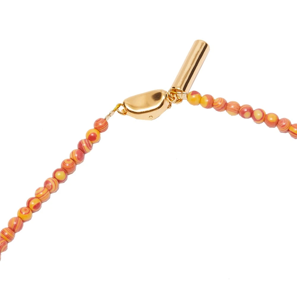 Timeless Pearly Beaded Pearl Necklace - Image 3