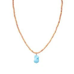 Timeless Pearly Beaded Pearl Necklace