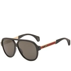 Gucci Eyewear Sport Aviator Sunglasses
