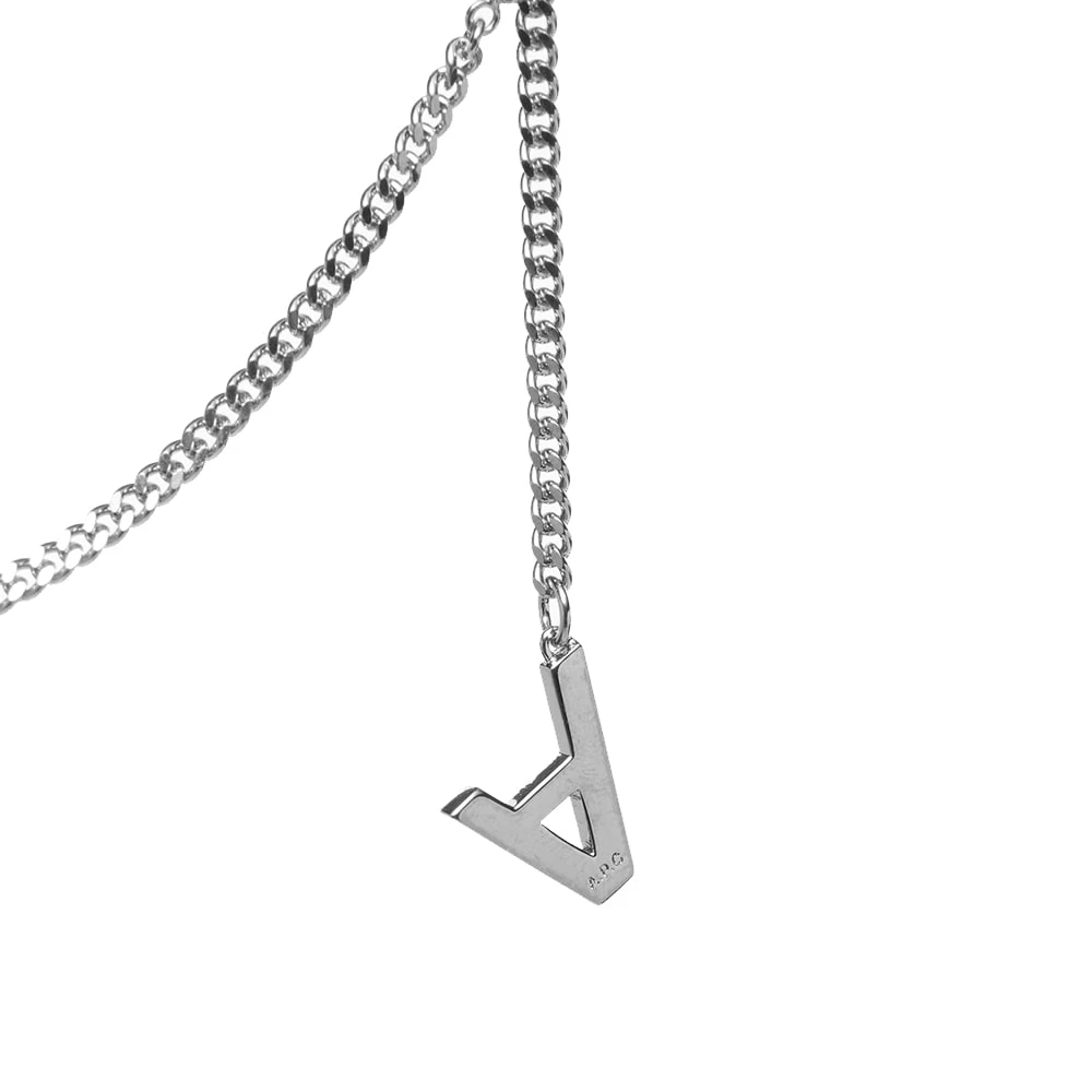 A.P.C. A Logo Necklace - Image 2