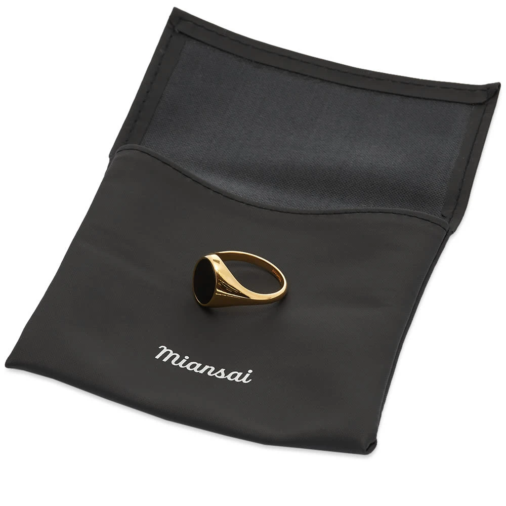 Miansai Heritage Ring With Enamel Top - Image 3