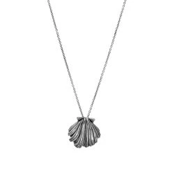 Saint Laurent Shell Pendant Necklace