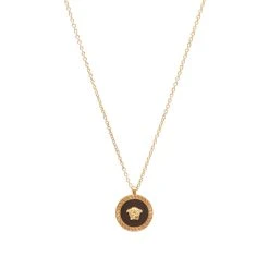 Versace Small Medusa Medallion Necklace