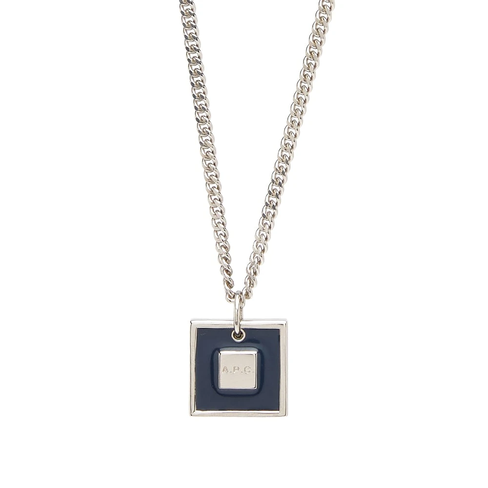 A.P.C. A Plaque Necklace - Image 2