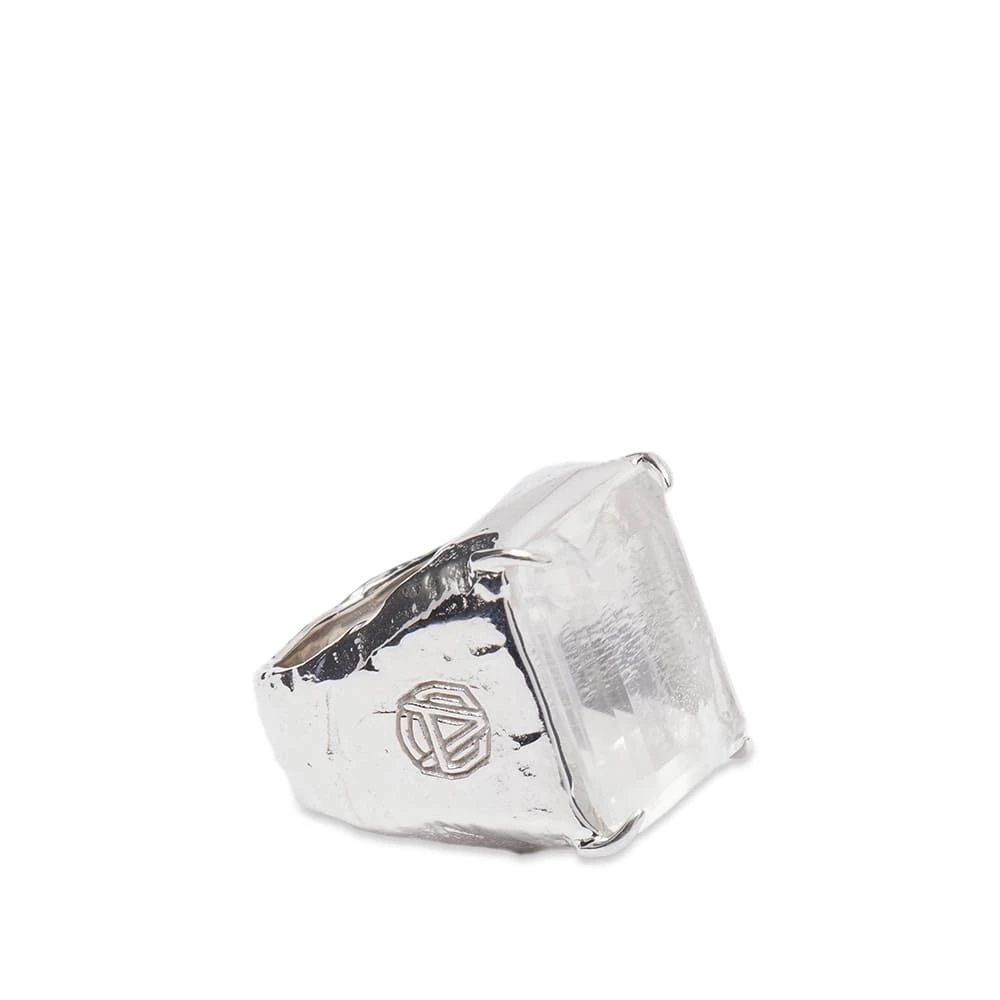 Ambush Square Cut Stone Ring - Image 4