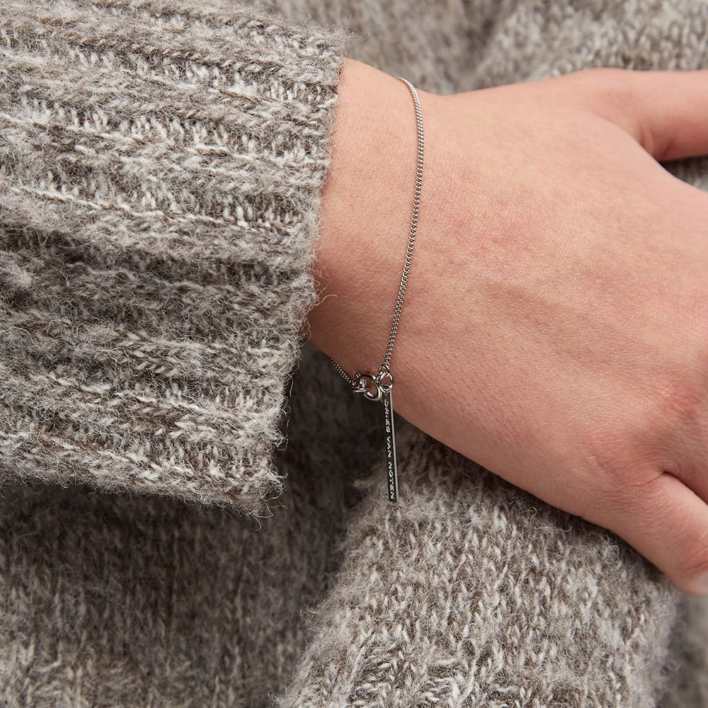 Dries Van Noten Logo Tag Bracelet - Image 3