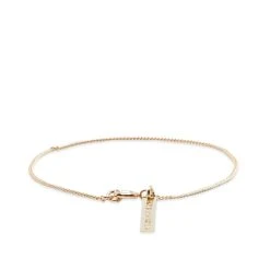 Dries Van Noten Logo Tag Bracelet