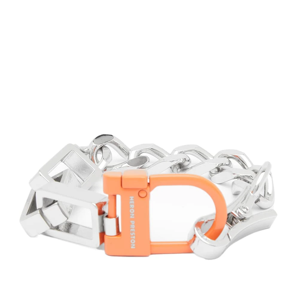 Heron Preston Multichain Square Bracelet