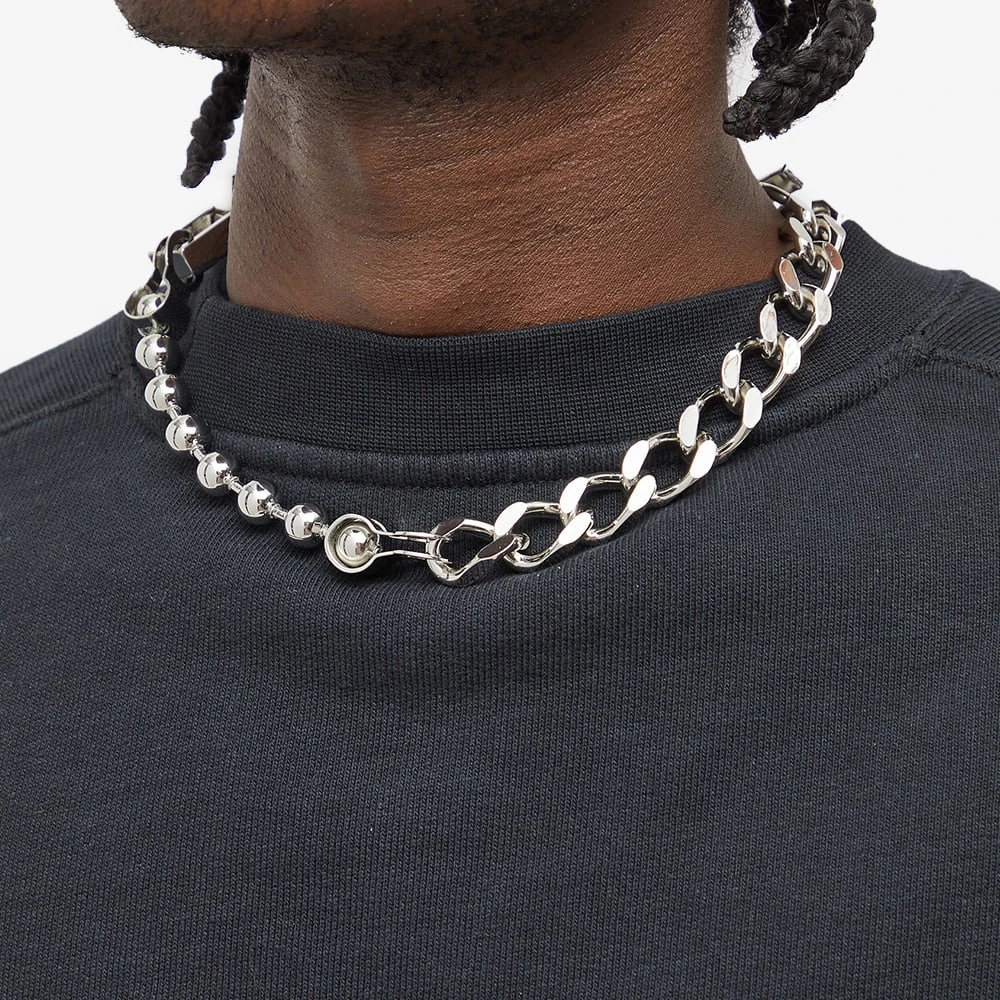 Heron Preston Multichain Square Necklace - Image 3