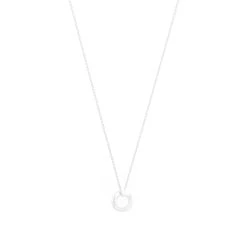 Le Gramme Slick Circle Pendant Necklace