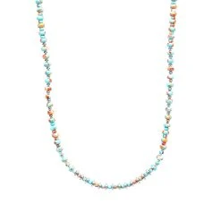Mikia Marble Beaded Necklace