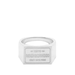 Neighborhood Silver Signet Ring