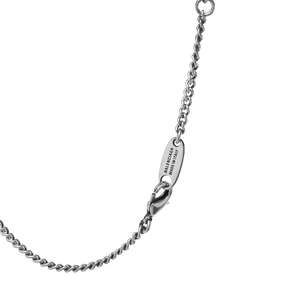 Balenciaga BB Licence Necklace - Image 3