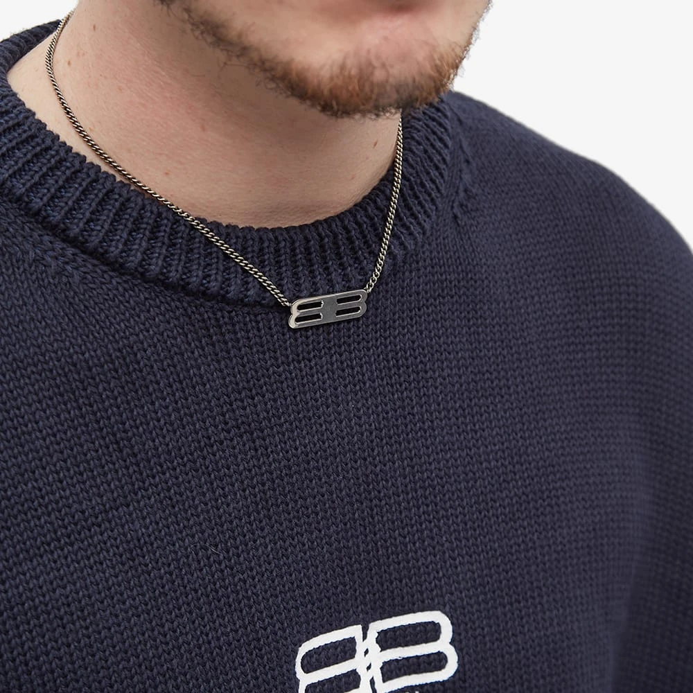 Balenciaga BB Licence Necklace - Image 4