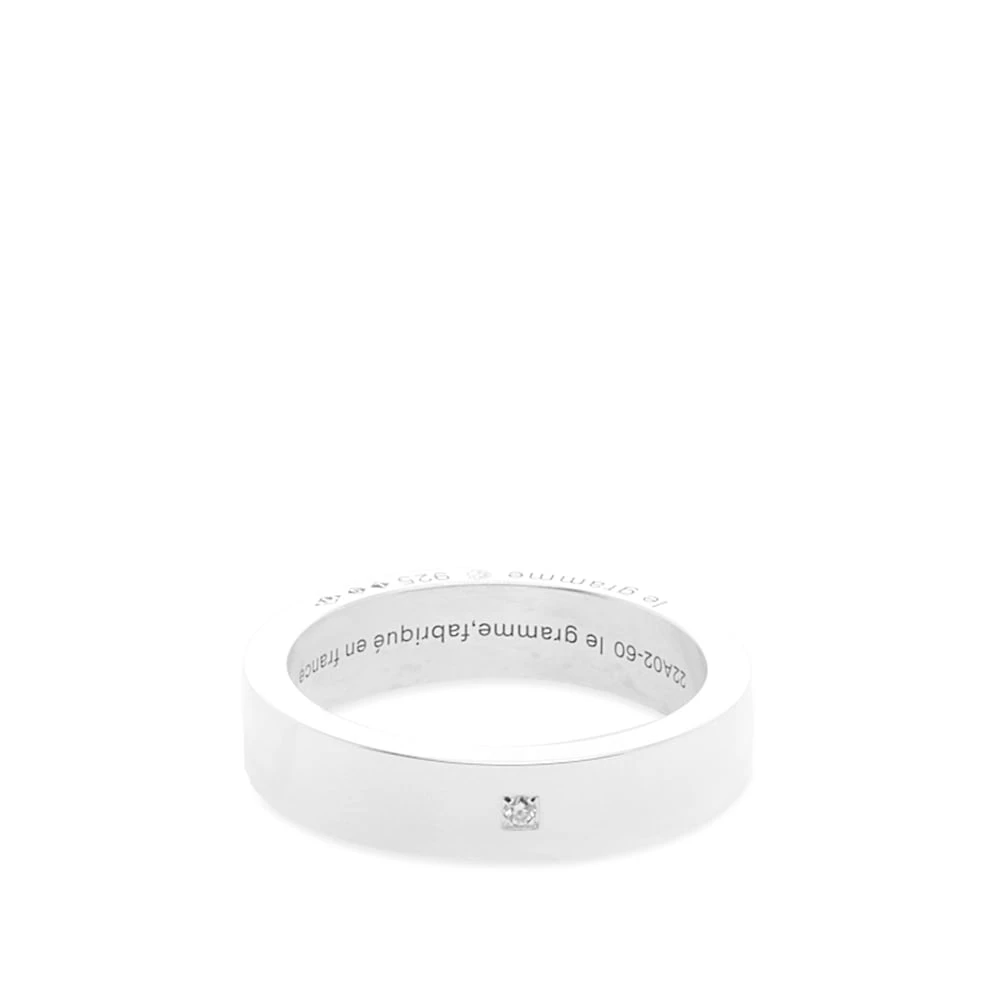 Le Gramme 7g Diamond Ribbon Ring - Image 2