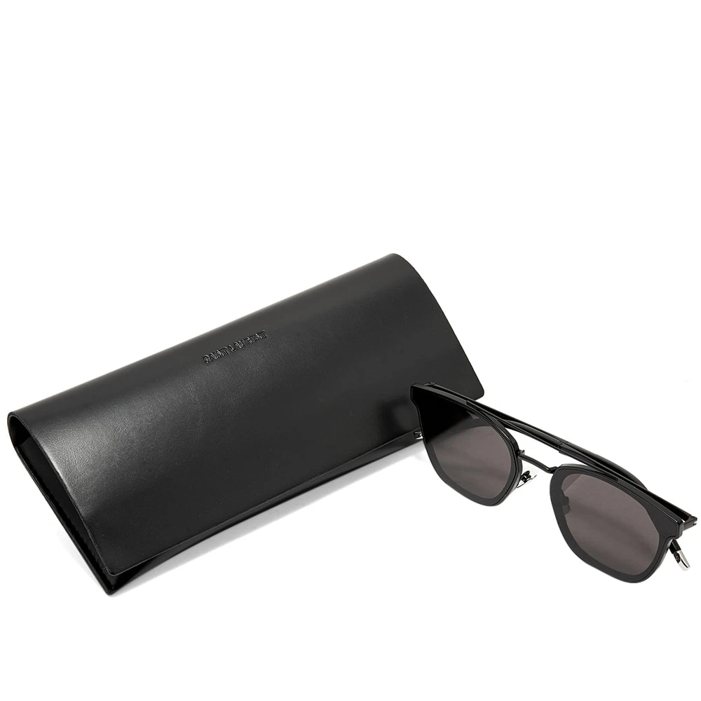 Saint Laurent Sunglasses Saint Laurent SL 28 Metal Sunglasses - Image 4