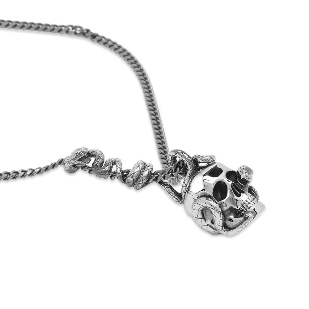 Alexander McQueen Skull & Snake Necklace - Image 2