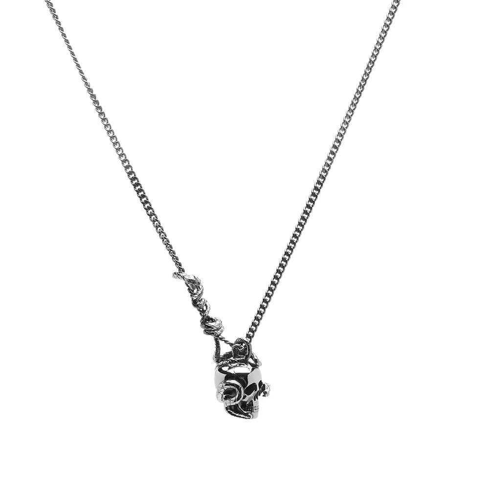 Alexander McQueen Skull & Snake Necklace
