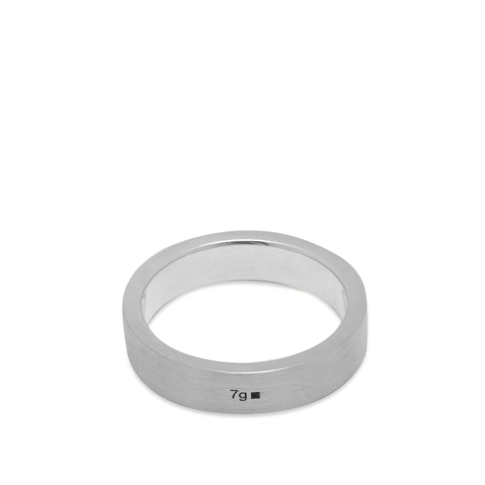 Le Gramme Brushed Ribbon Ring