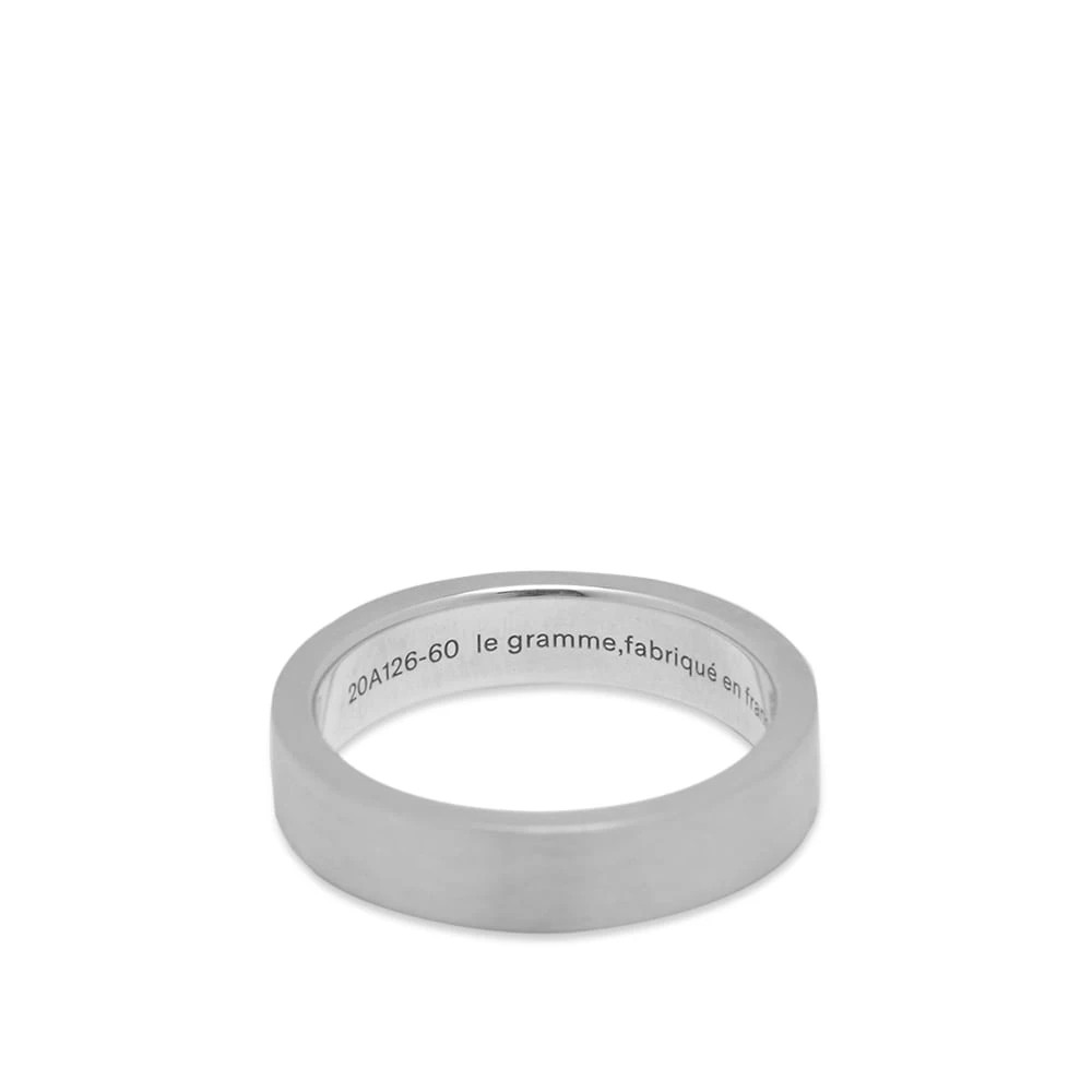 Le Gramme Brushed Ribbon Ring - Image 2