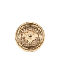 Versace Large Medusa Head Signet Ring