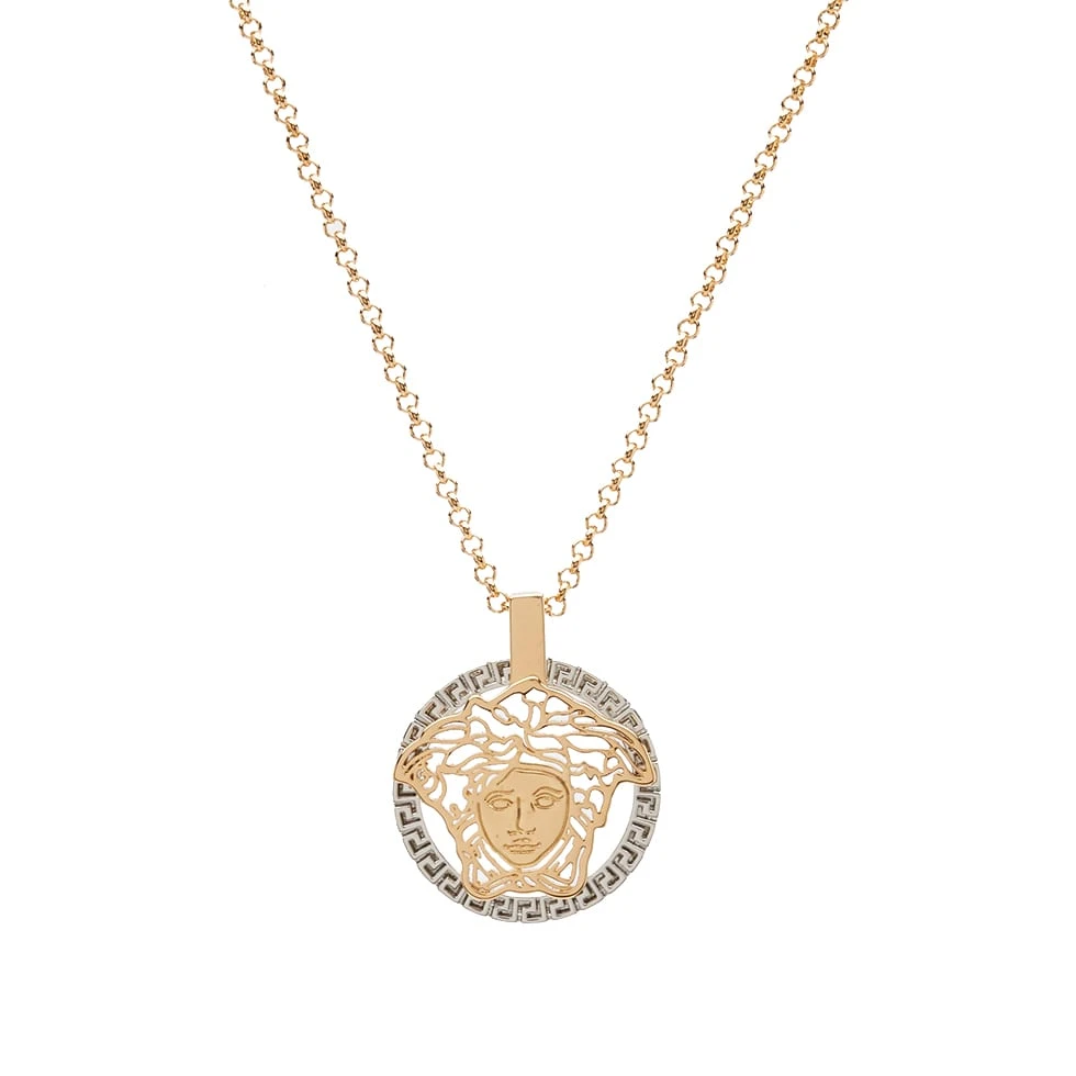 Versace Medusa Medallion Necklace - Image 2