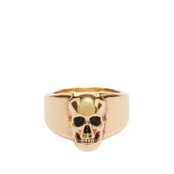 Alexander McQueen Skull Signet Ring