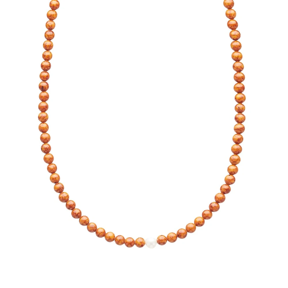 Timeless Pearly Single Beaded Necklace - END. Exclusive