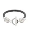Alexander McQueen T-Bar Skull Bracelet