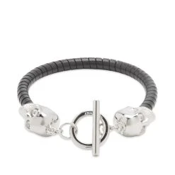 Alexander McQueen T-Bar Skull Bracelet
