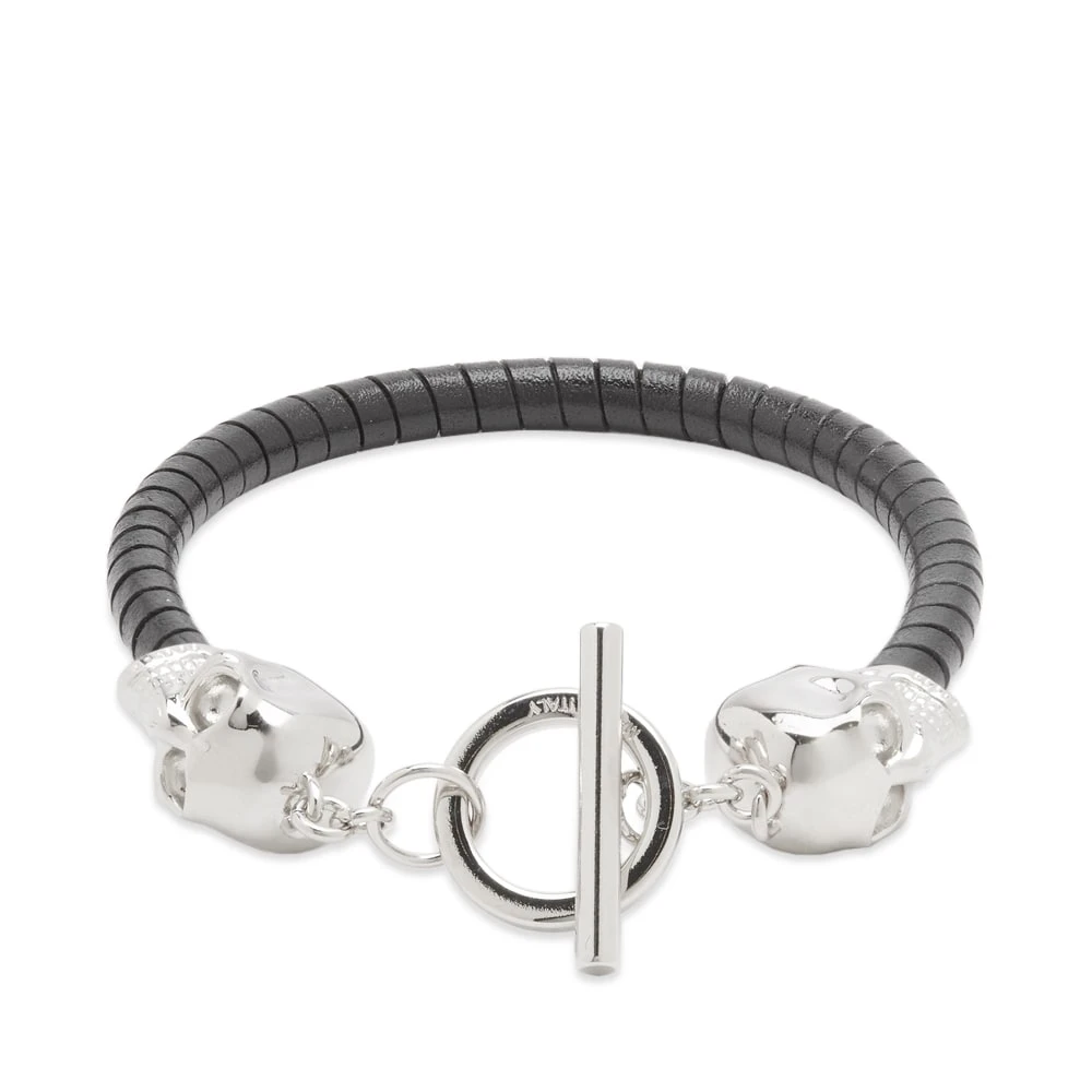 Alexander McQueen T-Bar Skull Bracelet