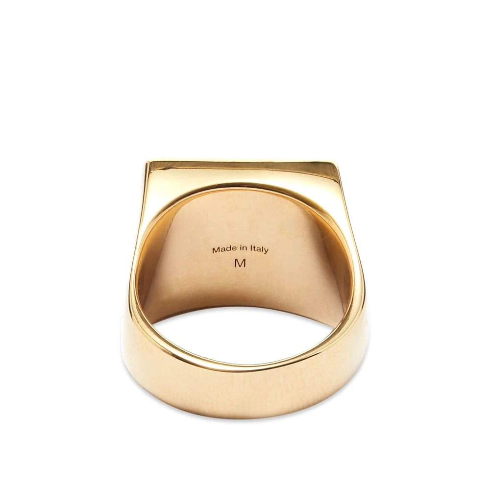 Acne Studios Askot Strass Face Ring - Image 2