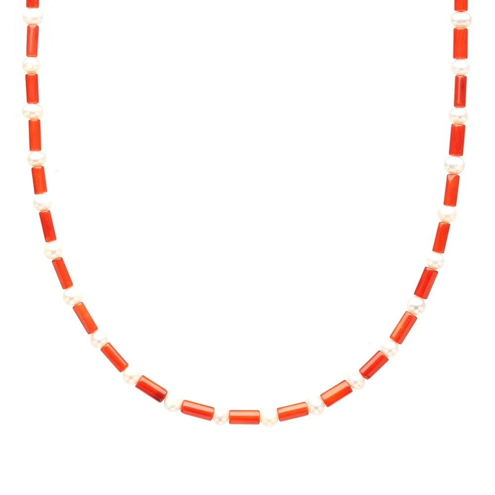 Timeless Pearly Multi Beaded Necklace - Image 2