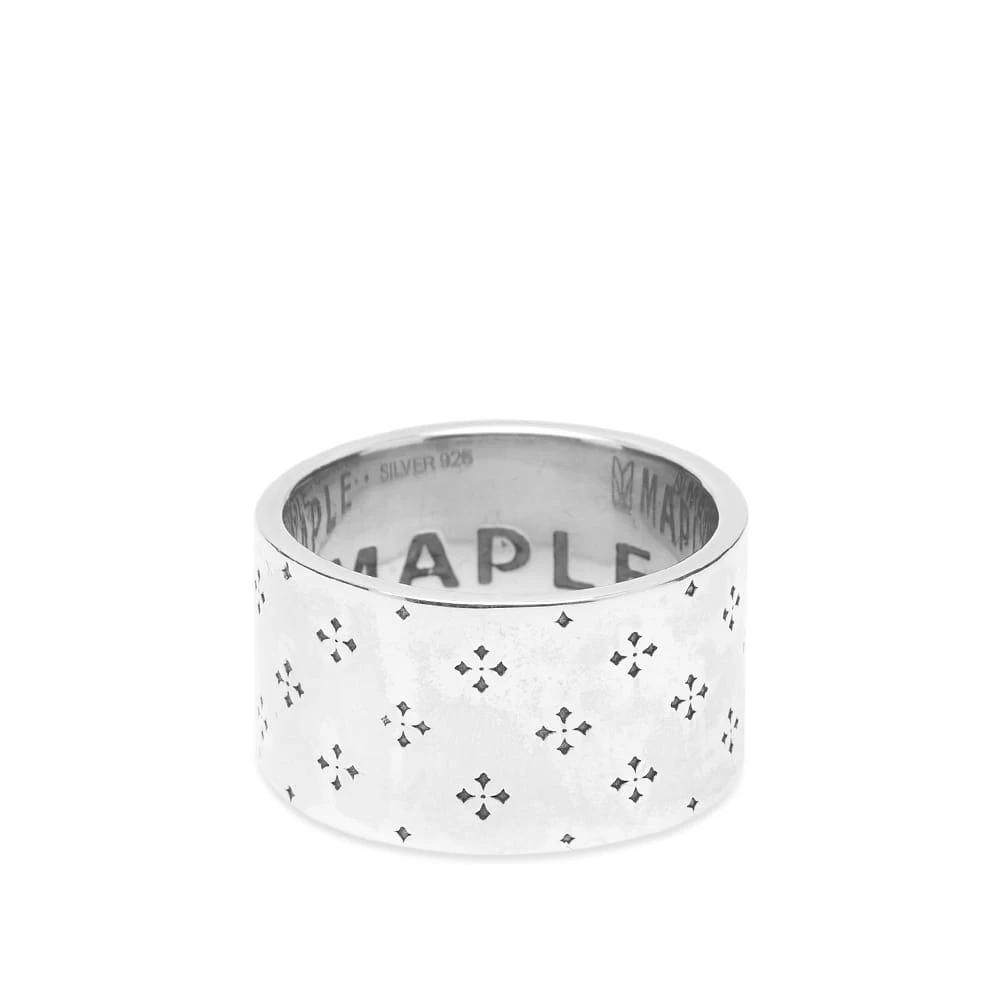 Maple Iron Cross Ring