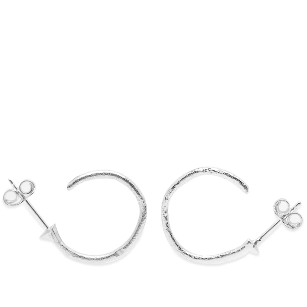Pearls Before Swine Textured Hoops Earrings