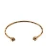 Alexander McQueen Thin Twin Skull Bracelet