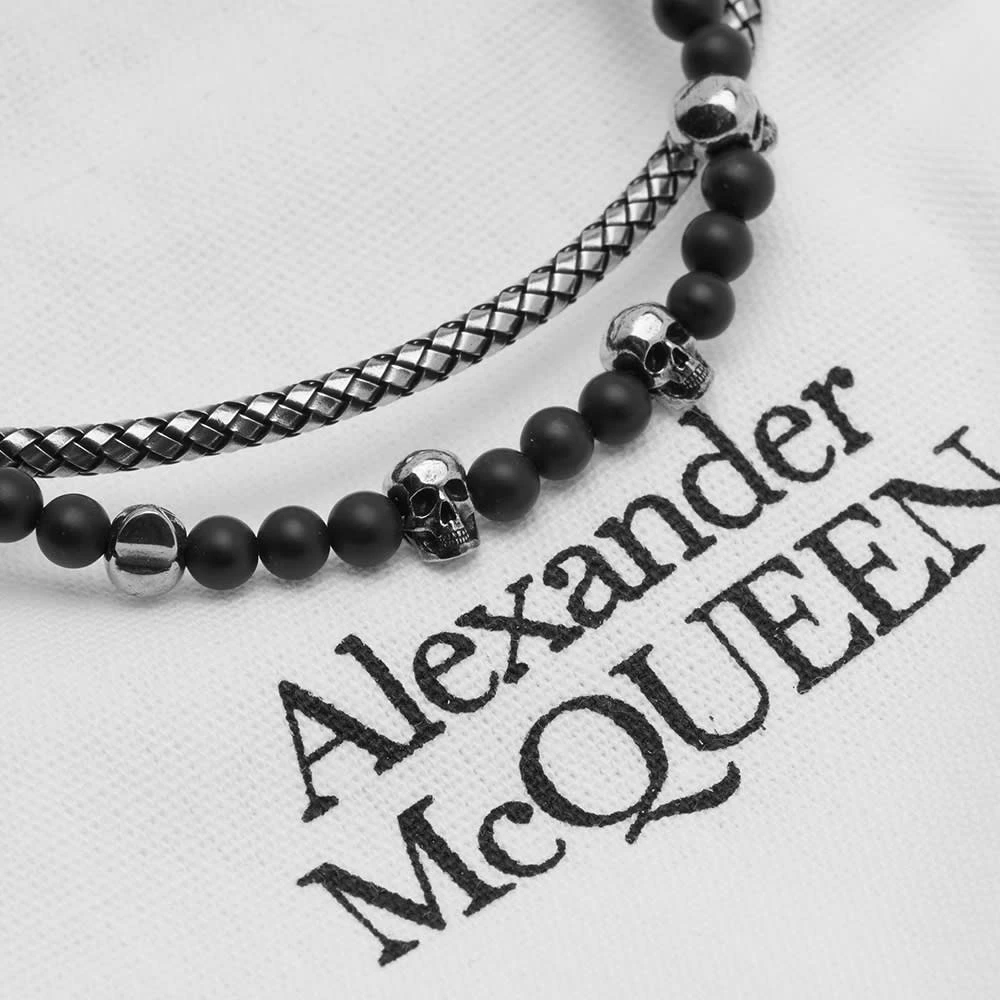Alexander McQueen Double Layered Bracelet - Image 4